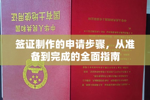 龙亭签证制作的申请步骤，从准备到完成的全面指南