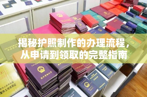 龙亭揭秘护照制作的办理流程，从申请到领取的完整指南