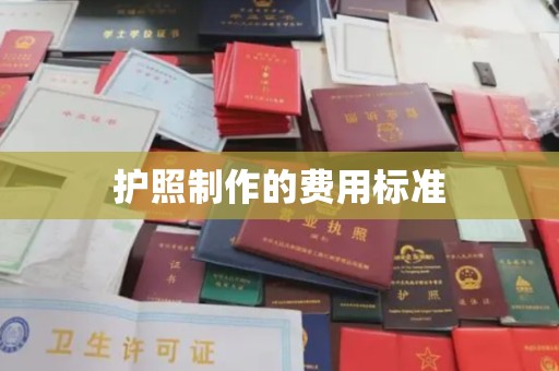 龙亭护照制作的费用标准